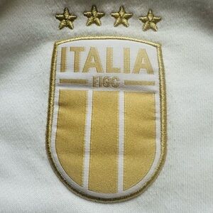 Adidas  Italy Men’s full -zip White hoodie